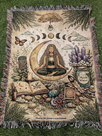 Goddess Woven Blanket